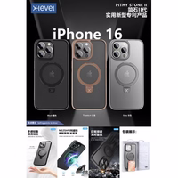 Dėklas X-Level "Pithy Stone II" Apple iPhone 16 Pro Max / Titanium Gold /