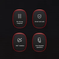 Automobilinis telefono laikiklis Joyroom JR-ZS205 (air vent) magnetinis juodas