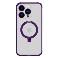 Tel Protect Magical magnetinis MagSafe dėklas su stovu Iphone 15 Plus, violetinis
