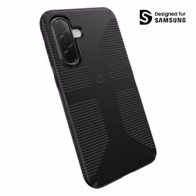 Speck Impacthero Grip – Samsung Galaxy A36 5G / A56 5G dėklas (juodas)