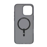 ZAGG Milan Snap dėklas telefonui su MagSafe iPhone 16 Pro Max - žalias/violetinis