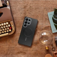 GENTLEMAN MAG COVER Dėklas telefonui, suderinamas su MagSafe, skirtas SAMSUNG A26 juodas