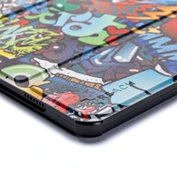 Dėklas Reach Smart Leather Samsung X210/X215/X216 Tab A9 Plus 11.0/X230/X235/X236 Tab A11 Plus 11.0 graffiti