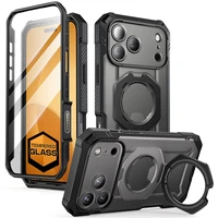 Dėklas telefonui Supcase UB Grip Pro Mag MagSafe iPhone 17 Pro Max - juodas