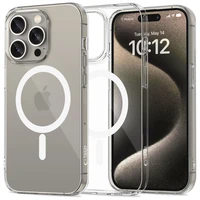 Tech-Protect FlexAir Magnetinis dėklas telefonui iPhone 15 Pro - skaidrus