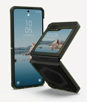 UAG Plyo Pro dėklas su magnetiniu moduliu, skirtas Samsung Galaxy Flip 5 – žalias pilkas