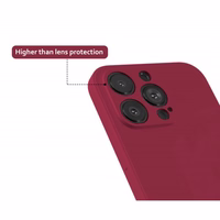 Dėklas "Liquid Silicone" skirtas Huawei P50 Pro bordo