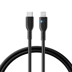"Joyroom Premium Series A13 Lightning / USB-C kabelis 20W 1,2 m - juodas