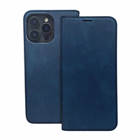 Smart Suede case for Samsung Galaxy S26 Ultra tamsiai mėlynas mėlynas