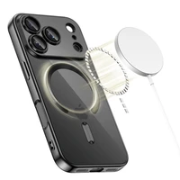 Tech-Protect MagFlex MagSafe dėklas telefonui iPhone 17 - skaidrus juodas