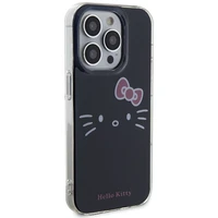 Hello Kitty IML Kitty Face dėklas telefonui iPhone 13 Pro Max - juodas