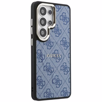 Guess dėklas 4G Embossed Ring MagSafe for Samsung Galaxy S26 Ultra mėlynas