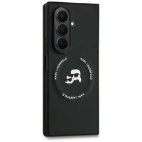 KARL LAGERFELD dėklas telefonui SAMSUNG Z Fold7 KLHMZFD7PSMLRKCK suderinamas su Magnetine (PU K&C) juodas