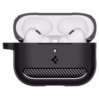 Spigen Rugged Armor dėklas AirPods 3 - matinės juodos spalvos
