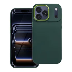 FRAME dėklas telefonui IPHONE 17 Pro Max žalias