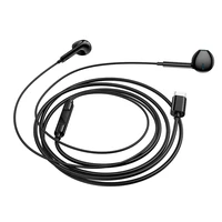 Borofone ausinės BM100 Fuente su mikrofonu Type C (DAC) juodos