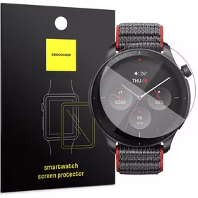 Spacecase grūdintas stiklas SW Glass 2.5D Amazfit GTR 4 46mm