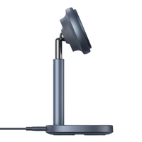 Baseus indukcinis įkroviklis su stovu Orbit 2 Pro Qi2 20W (pilkas)