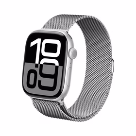 Crong Milano Steel - Stainless Steel dirželis Apple Watch 38/40/41/42 mm (sidabrinis)