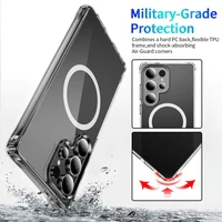 Dėklas Perfectionists Clear Mag Case Samsung S938 S25 Ultra skaidrus
