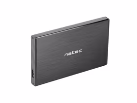 Natec RHINO GO USB 3.0 korpusas 2,5'' SATA HDD/SSD, juodas aliuminis