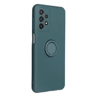 Silikoninis RING dėklas telefonui SAMSUNG A26 5G žalias