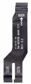 Lanksčioji jungtis Samsung M346 M34 5G pagrindinė (SUB-OCTA) originali (service pack)