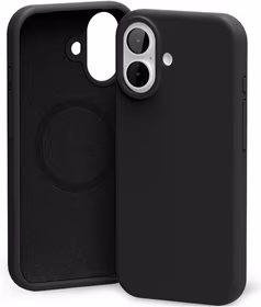 Dėklas Mercury Pure Magsafe Silicon Case Apple iPhone 17 juodas