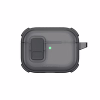 "AmazingThing Titan Pro Mag Case Clear for AirPods Pro 3" - Juodas