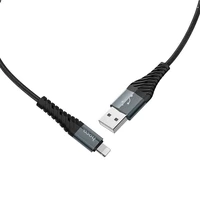 Kabelis USB-A į Lightning Hoco 2,4A 1 m X38 juodas
