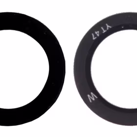 Samsung S911/S916 S23/S23 Plus kameros stikliukas Black (lens Main/UW) (service pack)