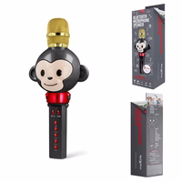 "Maxlife BT" mikrofonas su garsiakalbiu Animal MX-100 juodas