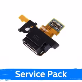 Krovimo lizdas skirtas Sony Xperia X F5122 su lanksčiąja jungtimi 100% originali (Service Pack)