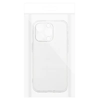 Ultra Clear 1mm dėklas telefonui Iphone 15 Plus skaidrus