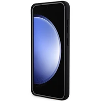 Karl Lagerfeld silikoninis Ikonik dėklas telefonui Samsung Galaxy S24+ - juodas