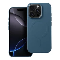 SILIKONINIS MAGNETINIS DĖKLAS (didelė skylė) suderinamas su MagSafe IPHONE 16 Pro mėlynas