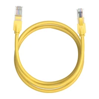 Tinklinis laidas UTP CAT6 Vention IBEYF RJ45 Ethernet 1000Mbps 1m geltonas