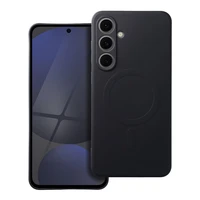 SILIKONINIS MAGNETINIS DĖKLAS suderinamas su MagSafe SAMSUNG S24 FE juodas