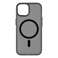Decoded Skaidrus su rankena dėklas telefonui su Magnetiniu iPhone 15 Plus - pilkas ir juodas