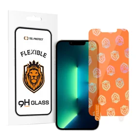 Tel Protect geriausias lankstus hibridinis grūdintas stiklas IPHONE 13 PRO MAX/14 PLUS