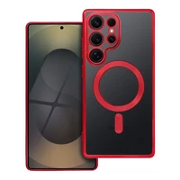 ELECTRO MAG COVER dėklas telefonui (m) su MagSafe SAMSUNG S25 Edge - raudonas (m)