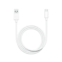OPPO originalus kabelis USB A į Type C 3A DL129 1 m baltas (be pakuotės)
