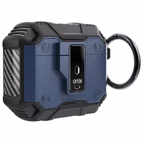 Beline AirPods Click dėklas Air Pods 4 mėlynas