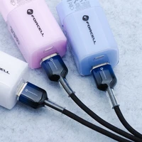 Kabelis FORCELL F-ENERGY C351 USB A į Micro USB QC3.0 2,4A 18W Gradientinis 1 m juodas (m)