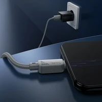 Kabelis USB A į Micro USB Hoco 2,4A 1 m X113 pilkas