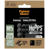 PanzerGlass Hoops objektyvo apsauginis stiklas Samsung Galaxy S25 Ultra skaidrus