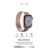 Puro Milanese nerūdijančio plieno Apple Watch dirželis 38/40/41mm - rožinis