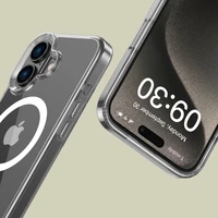 Tech-Protect FlexAir Hybrid Magnetinis dėklas telefonui iPhone 16 - skaidrus