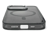 Blizgus magnetinis dėklas telefonui Samsung Galaxy A26 5G - juodas