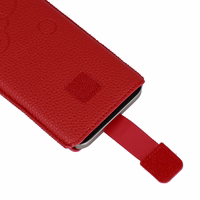 WONDER Deko Dėklas telefonui (dydis XL) skirtas Iphone 15/15 Pro/Iphone 16/16 Pro/Samsung S24/S24 Plus/S25/S25 Plus/A53/A55 5G raudonas